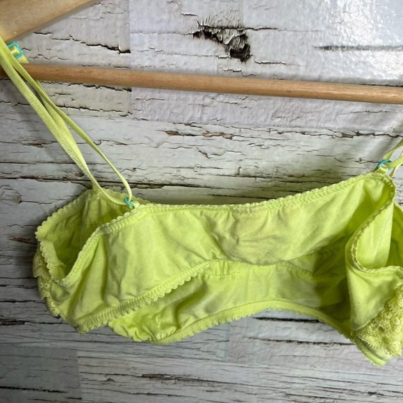 Victoria’s Secret yellow bralette bra size large - Picture 8 of 11